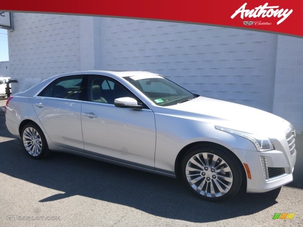 2016 CTS 3.6 Luxury AWD Sedan - Radiant Silver Metallic / Jet Black/Jet Black photo #1