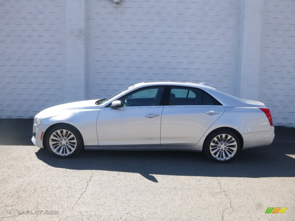 Radiant Silver Metallic 2016 Cadillac CTS 3.6 Luxury AWD Sedan Exterior Photo #138760863