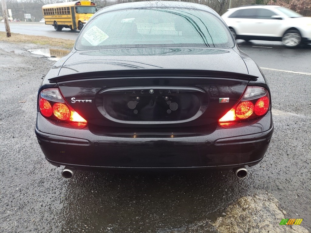 2003 S-Type 4.2 - Ebony Black / Charcoal photo #6
