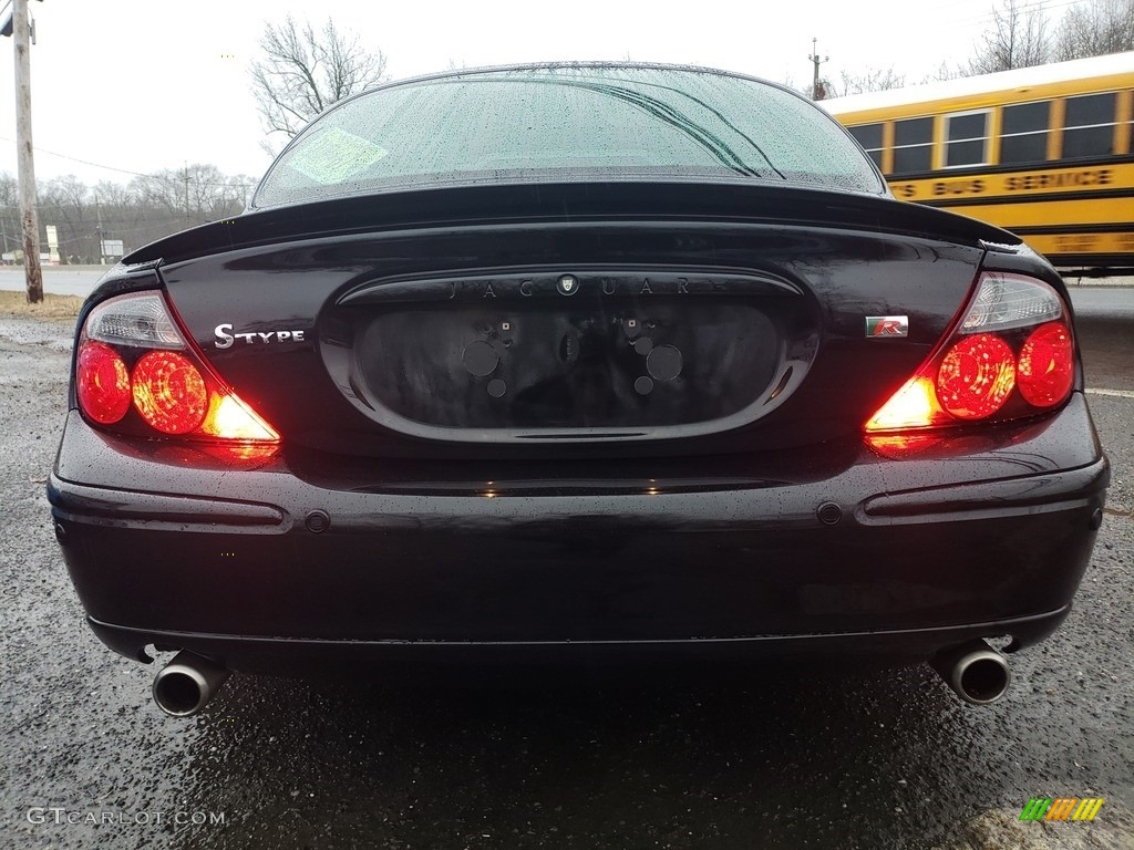 2003 S-Type 4.2 - Ebony Black / Charcoal photo #7