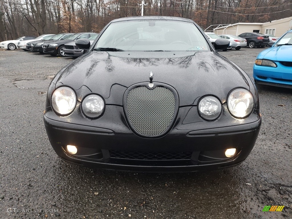 2003 S-Type 4.2 - Ebony Black / Charcoal photo #12