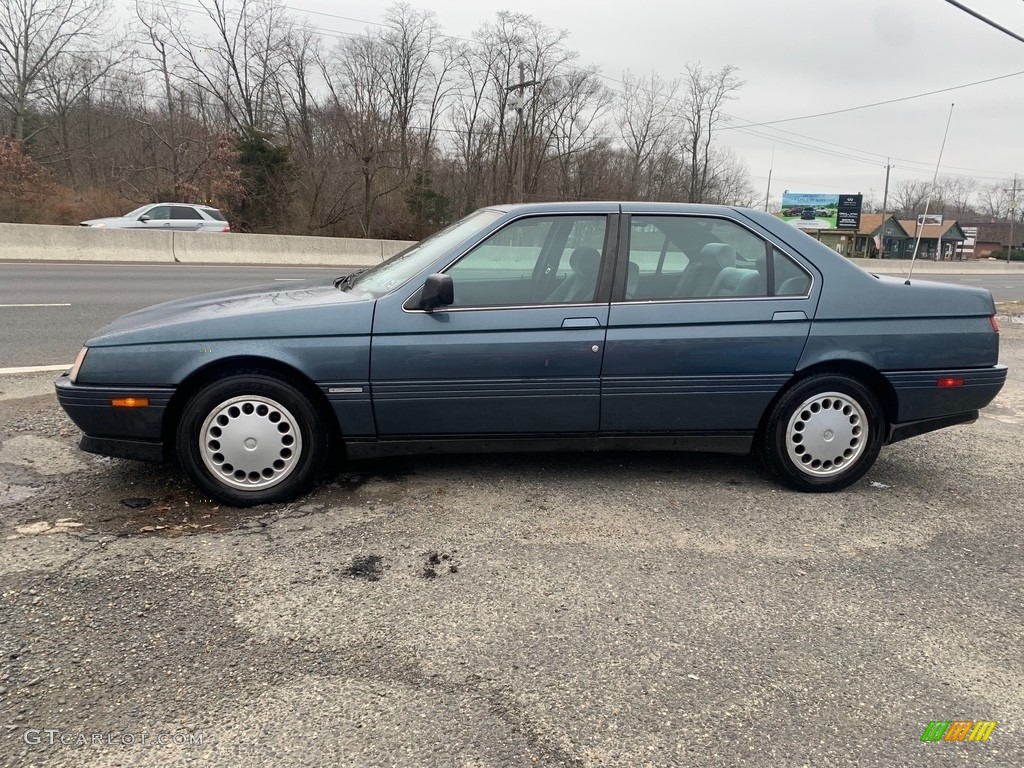 1991 164 Sedan - Blue / Grey photo #6