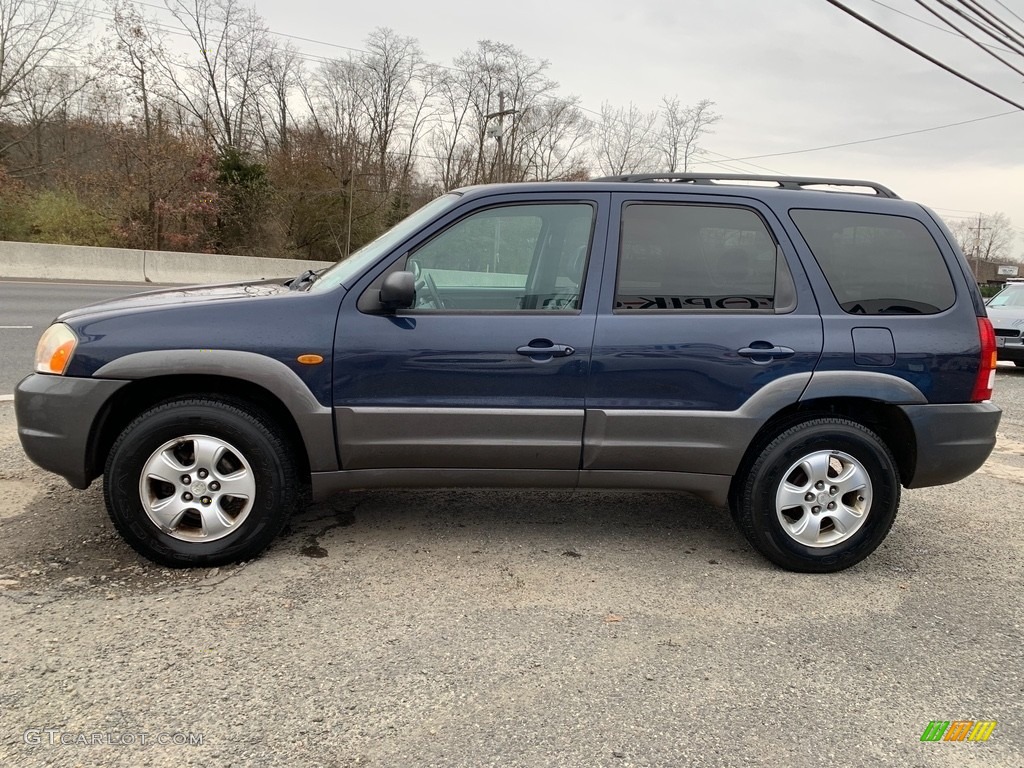 Calypso Blue Metallic 2004 Mazda Tribute ES V6 4WD Exterior Photo #138763437