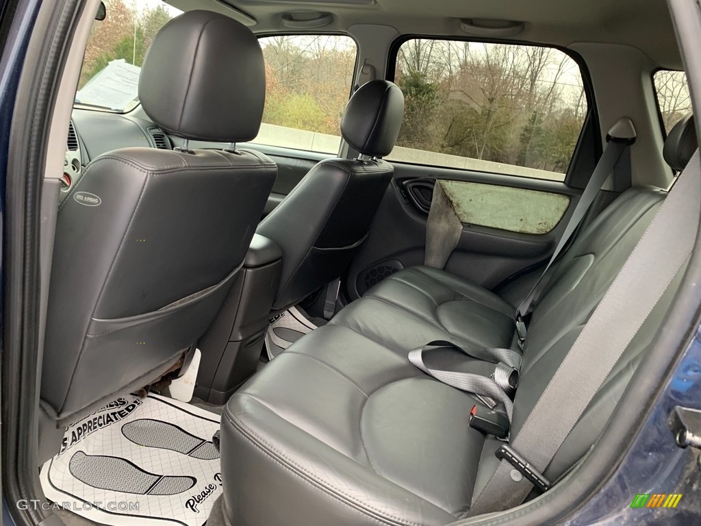 2004 Mazda Tribute ES V6 4WD Rear Seat Photos