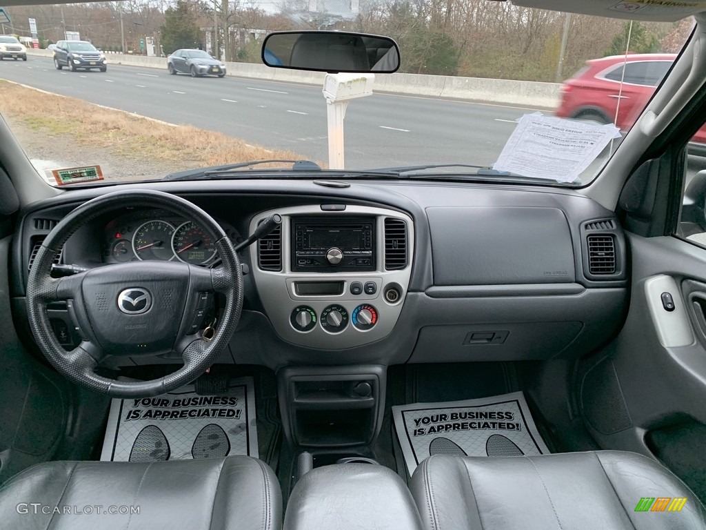 2004 Mazda Tribute ES V6 4WD Medium Pebble Beige Dashboard Photo #138763533