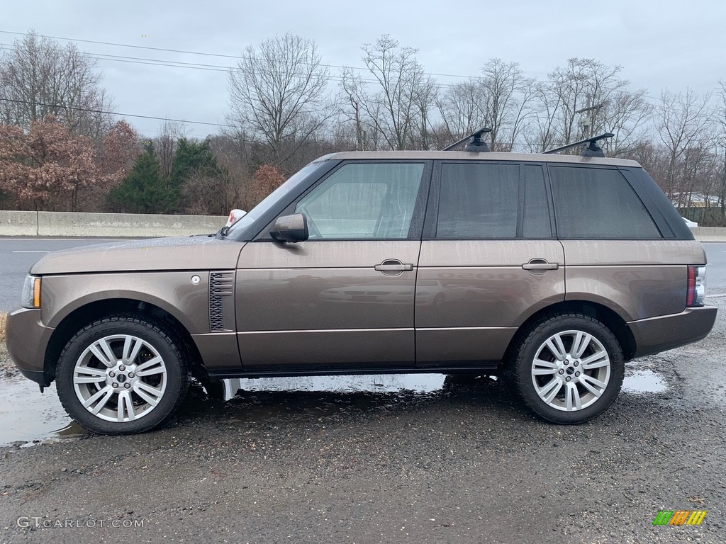 Nara Bronze Metallic 2012 Land Rover Range Rover HSE Exterior Photo #138763650