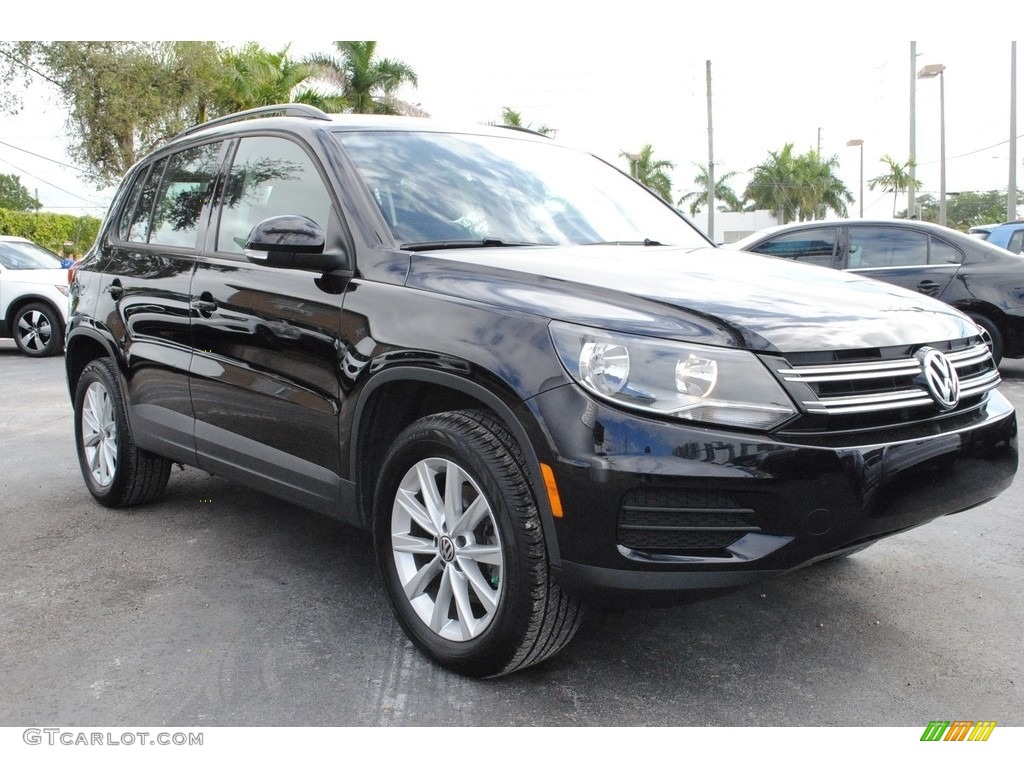 Deep Black Pearl 2018 Volkswagen Tiguan Limited 2.0T Exterior Photo #138763737