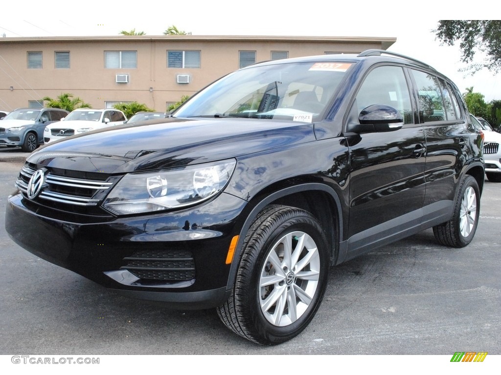 Deep Black Pearl 2018 Volkswagen Tiguan Limited 2.0T Exterior Photo #138763773