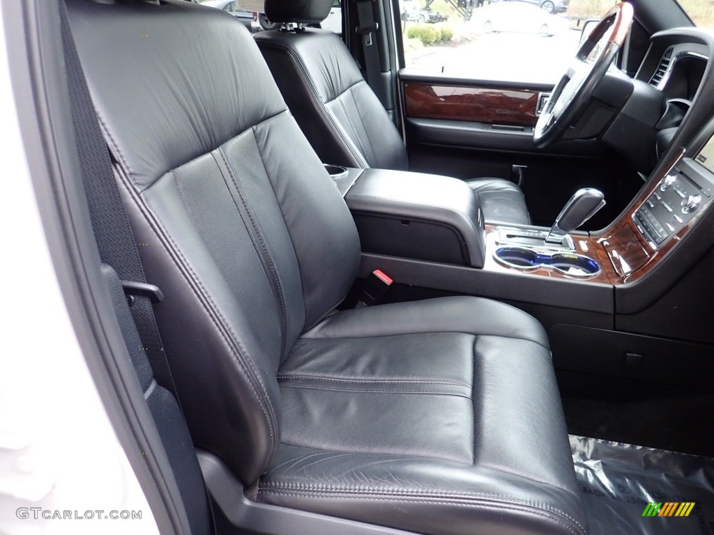 Ebony Interior 2016 Lincoln Navigator L Select 4x4 Photo #138764028