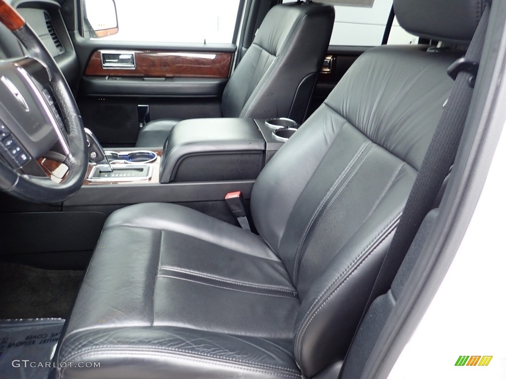 Ebony Interior 2016 Lincoln Navigator L Select 4x4 Photo #138764088