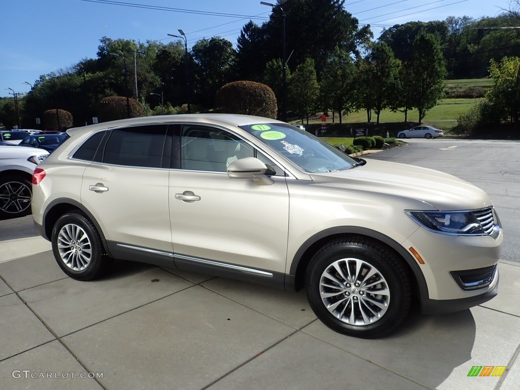 Palladium White Gold 2017 Lincoln MKX Select AWD Exterior Photo #138764565