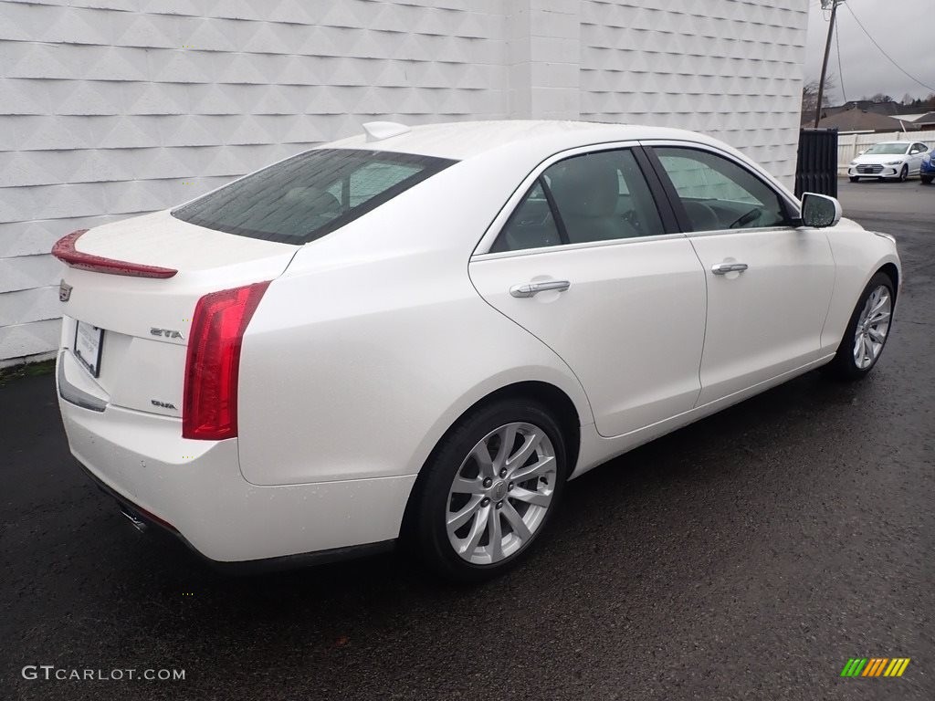 Crystal White Tricoat 2017 Cadillac ATS Premium Perfomance AWD Exterior Photo #138765762