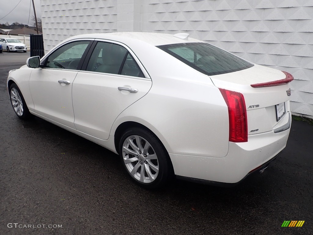 Crystal White Tricoat 2017 Cadillac ATS Premium Perfomance AWD Exterior Photo #138765777