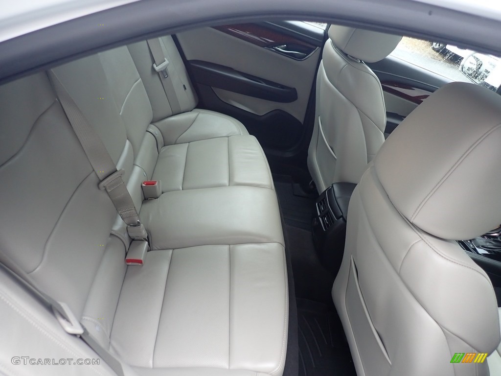 Light Platinum w/Jet Black Accents Interior 2017 Cadillac ATS Premium Perfomance AWD Photo #138765786