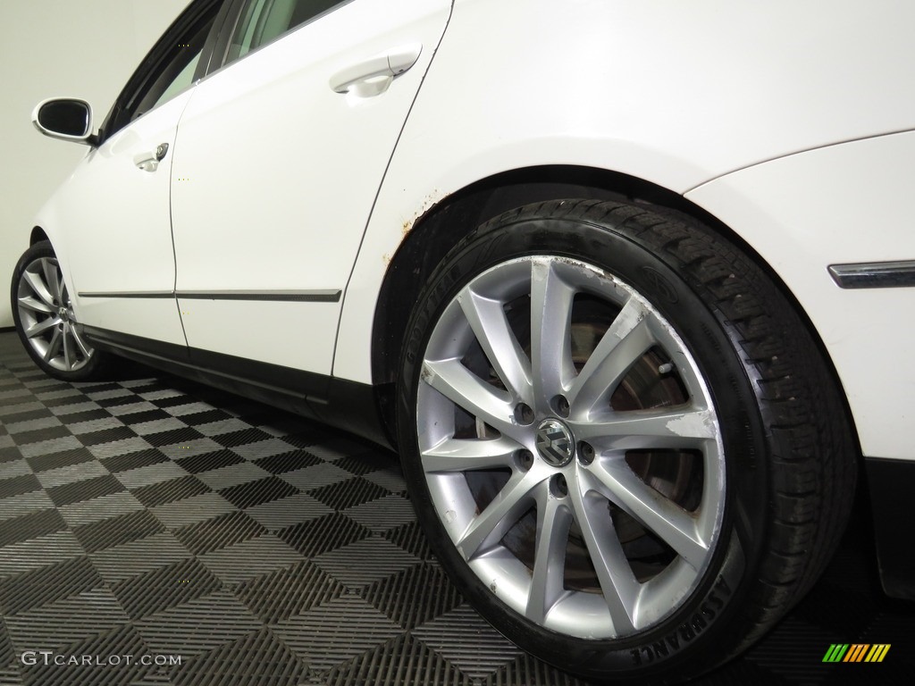 2008 Passat VR6 4Motion Wagon - Candy White / Black photo #10