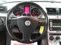 2008 Volkswagen Passat Black Interior Steering Wheel Photo