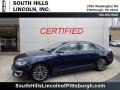 Midnight Sapphire Blue 2017 Lincoln MKZ Select AWD