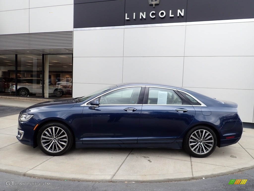 Midnight Sapphire Blue 2017 Lincoln MKZ Select AWD Exterior Photo #138767481