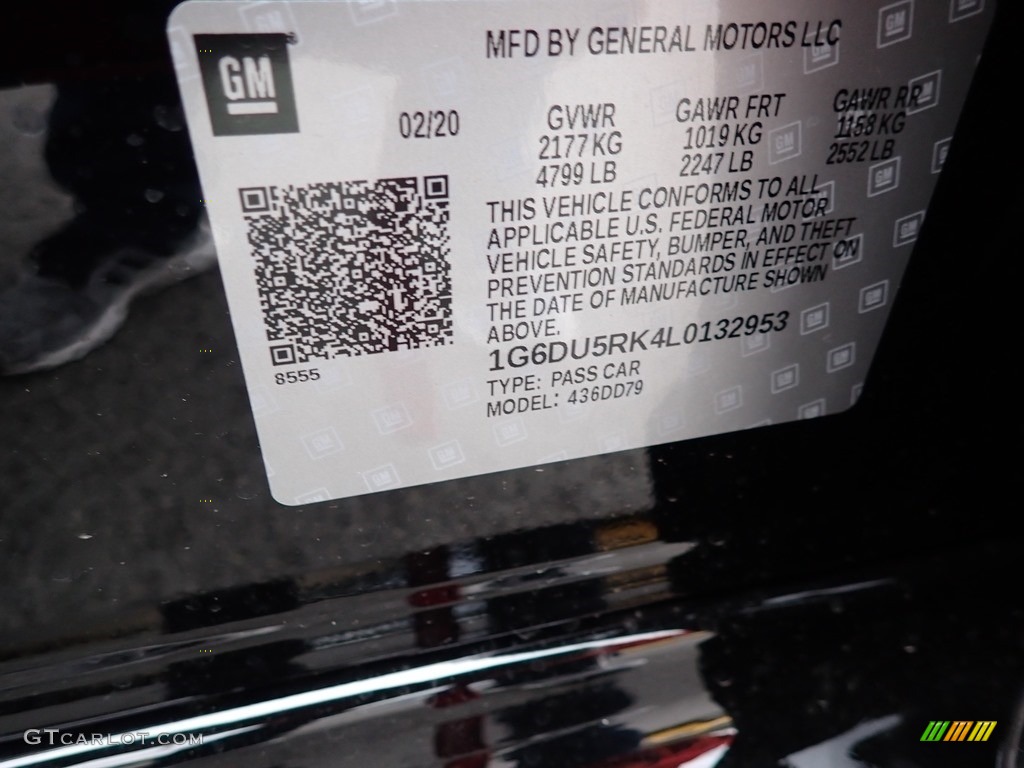 2020 CT5 Sport AWD - Black Raven / Jet Black photo #11