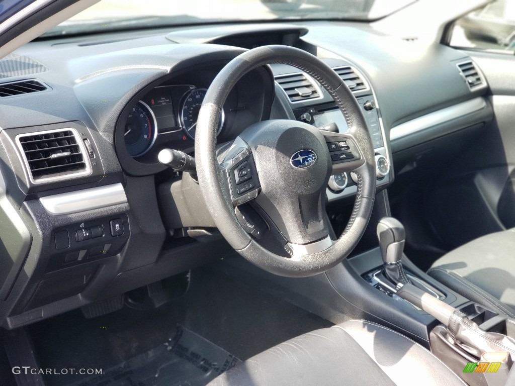 2016 Impreza 2.0i Sport Limited - Quartz Blue Pearl / Black photo #27