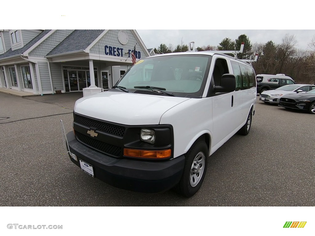 2011 Express 1500 Work Van - Summit White / Medium Pewter photo #3