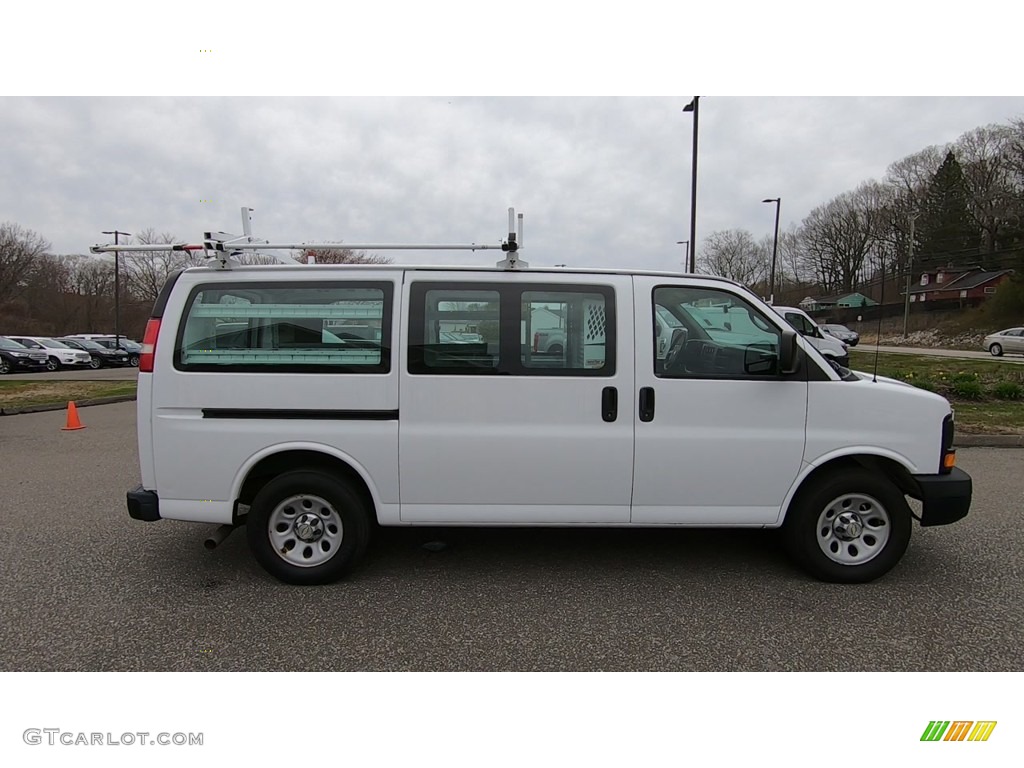 2011 Express 1500 Work Van - Summit White / Medium Pewter photo #8