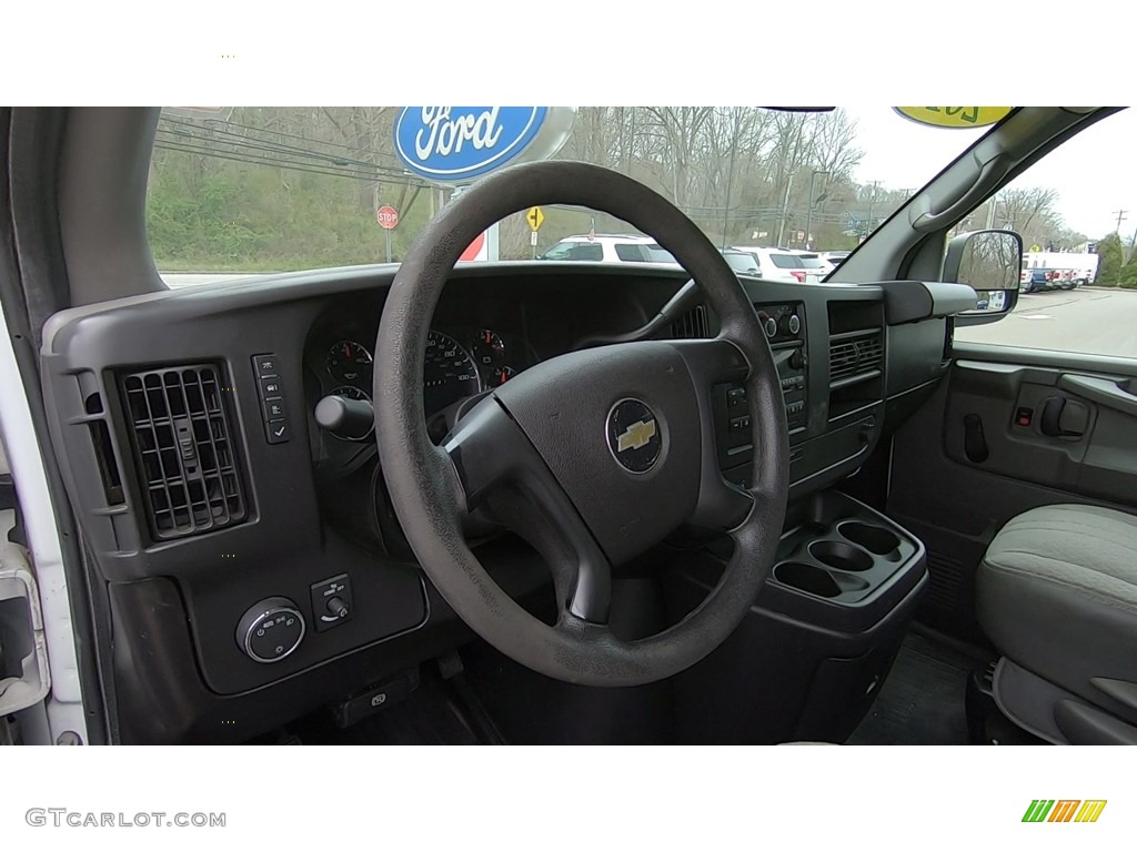 2011 Express 1500 Work Van - Summit White / Medium Pewter photo #10