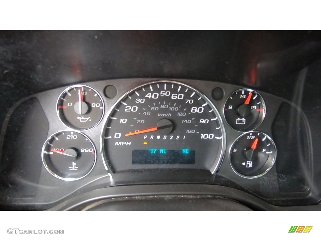 2011 Express 1500 Work Van - Summit White / Medium Pewter photo #13