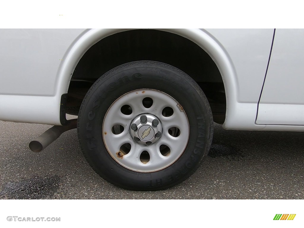 2011 Express 1500 Work Van - Summit White / Medium Pewter photo #17