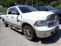 2016 Bright White Ram 1500 Laramie Longhorn Crew Cab 4x4  photo #4