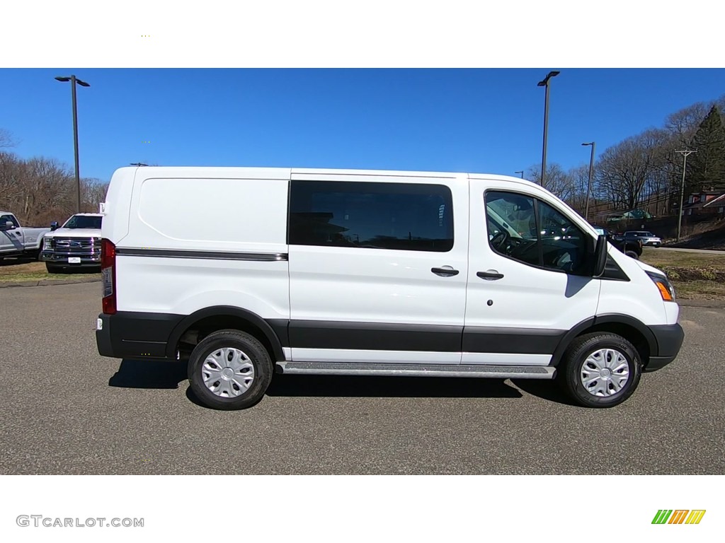 2019 Transit Van 250 LR Regular - Oxford White / Charcoal black photo #8