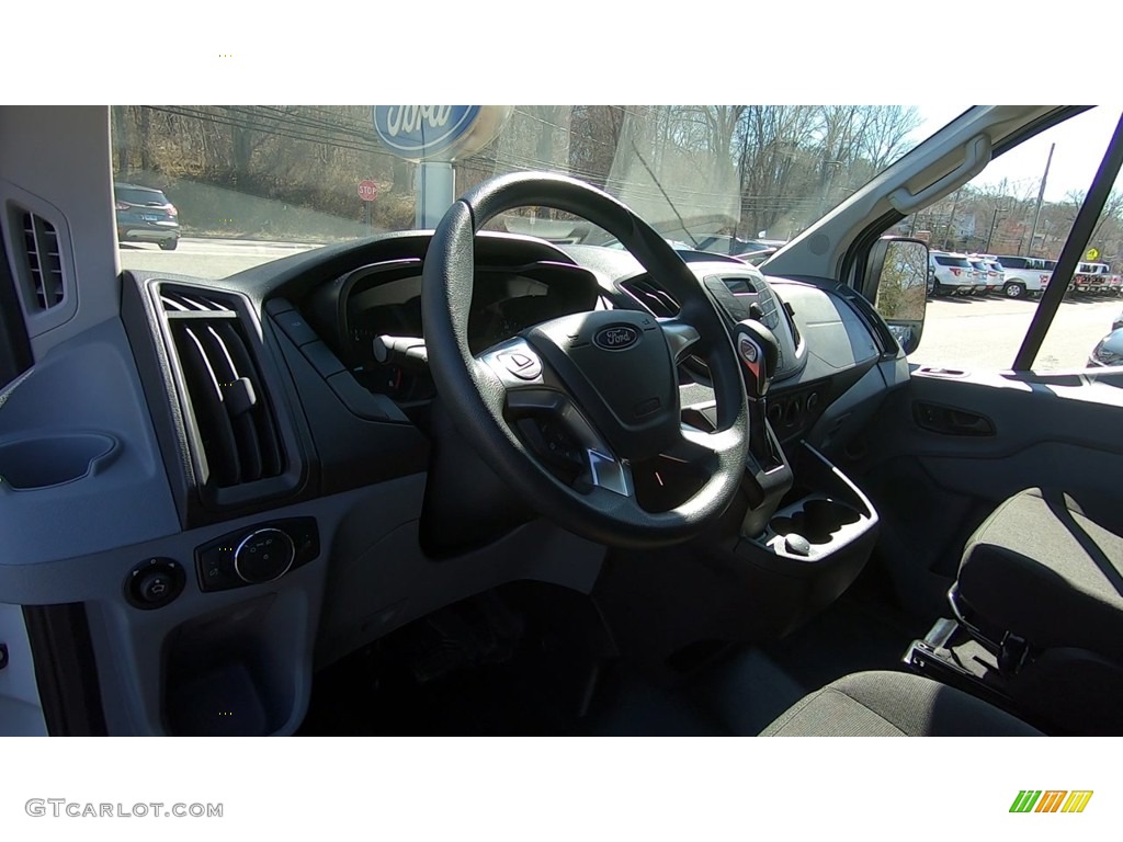 2019 Transit Van 250 LR Regular - Oxford White / Charcoal black photo #10