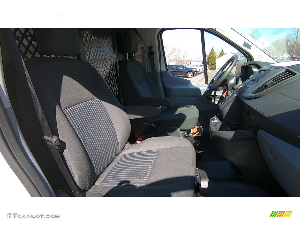 2019 Transit Van 250 LR Regular - Oxford White / Charcoal black photo #19