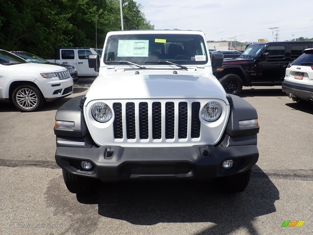 2020 Gladiator Sport 4x4 - Bright White / Black photo #2