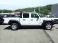 2020 Bright White Jeep Gladiator Sport 4x4  photo #4