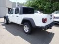 2020 Bright White Jeep Gladiator Sport 4x4  photo #5