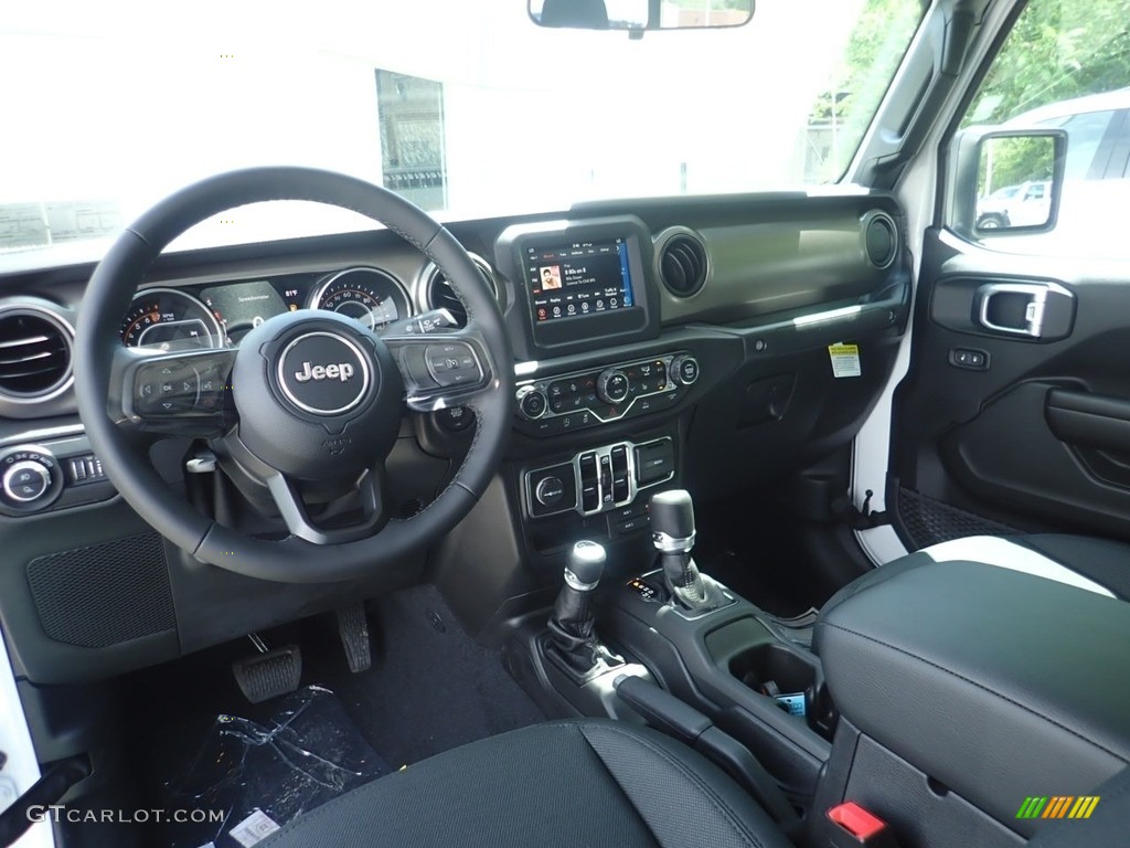 2020 Gladiator Sport 4x4 - Bright White / Black photo #10