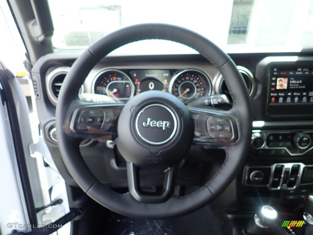 2020 Gladiator Sport 4x4 - Bright White / Black photo #17
