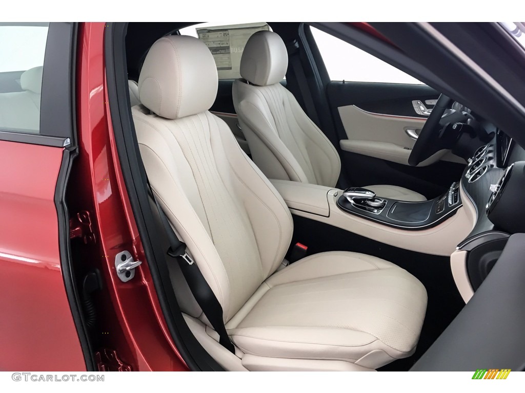2018 E 300 Sedan - designo Cardinal Red Metallic / Macchiato Beige/Black photo #5
