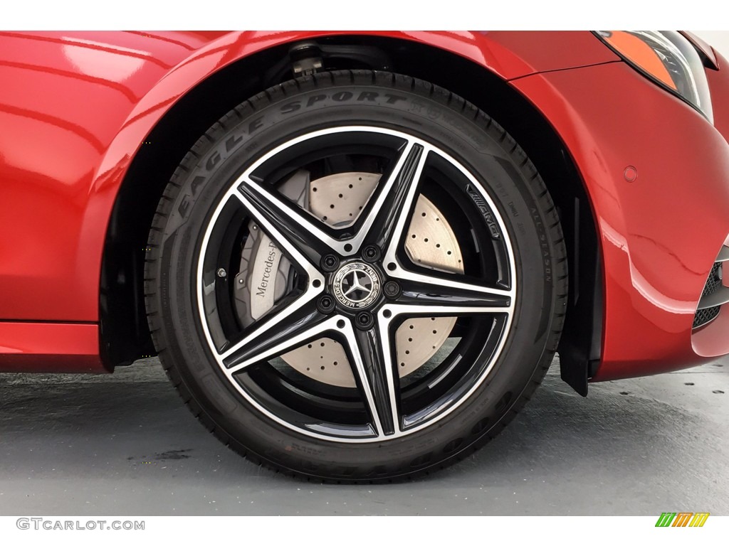 2018 E 300 Sedan - designo Cardinal Red Metallic / Macchiato Beige/Black photo #9
