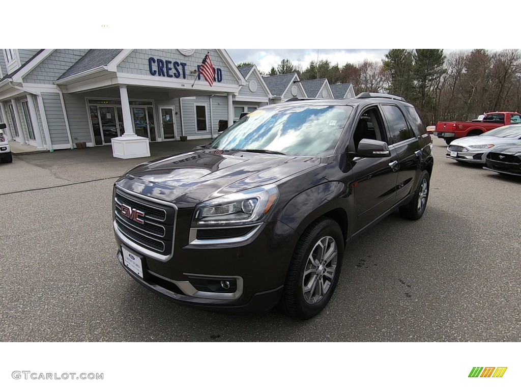 2016 Acadia SLT AWD - Midnight Amethyst Metallic / Ebony photo #3