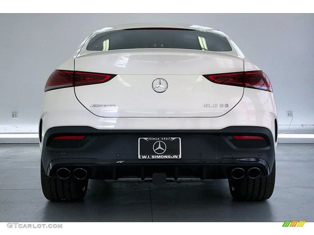 2021 GLE 53 AMG 4Matic Coupe - designo Diamond White Metallic / Black photo #3