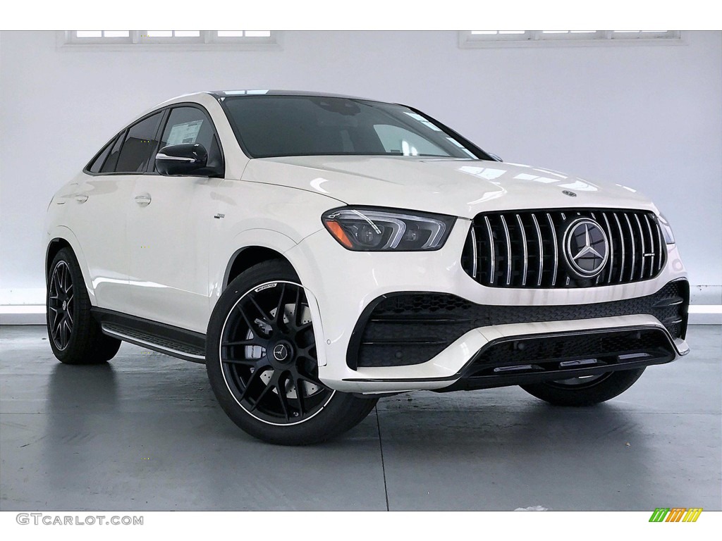 2021 GLE 53 AMG 4Matic Coupe - designo Diamond White Metallic / Black photo #10