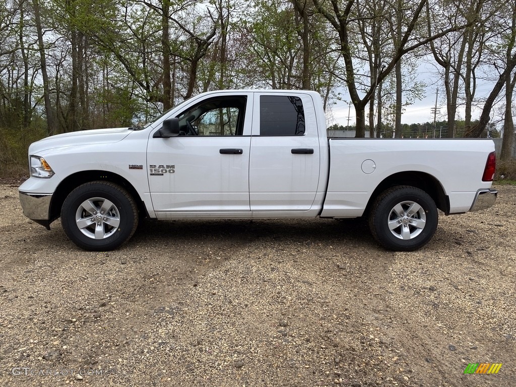 2020 1500 Classic Tradesman Quad Cab 4x4 - Bright White / Black photo #3