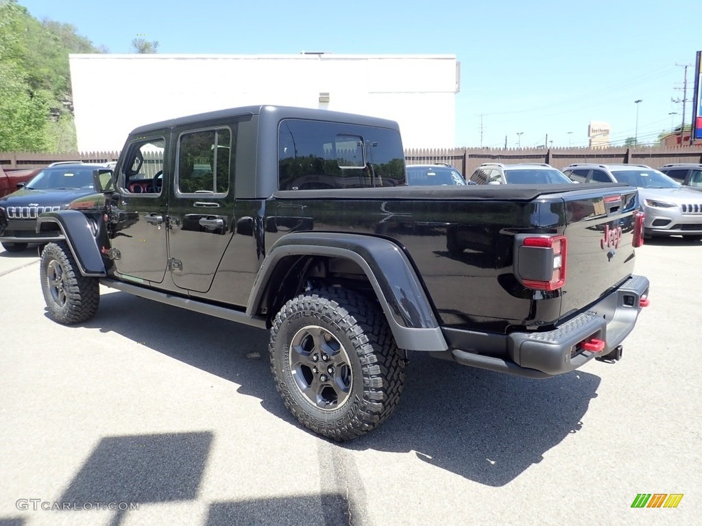 2020 Gladiator Rubicon 4x4 - Black / Black photo #7