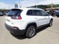 2020 Bright White Jeep Cherokee Latitude Plus  photo #5