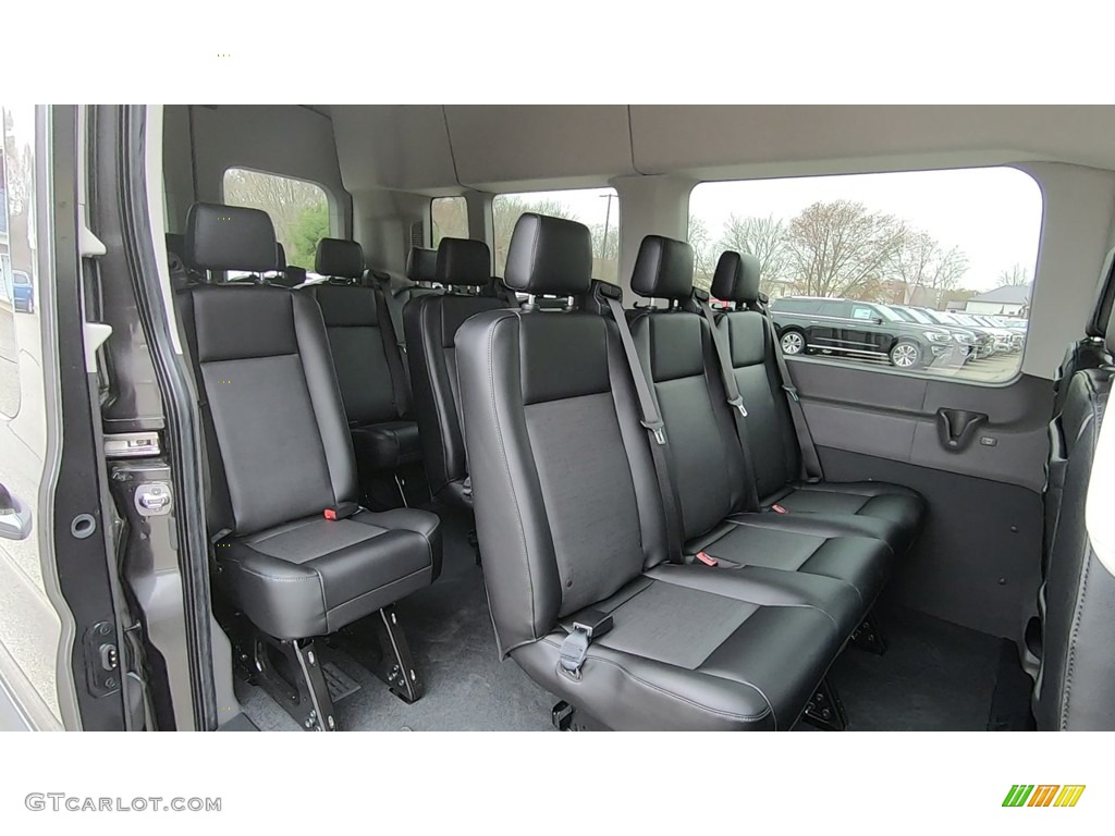 Dark Palazzo Grey Interior 2020 Ford Transit Passenger Wagon XL 350 HR Extended Photo #138773244