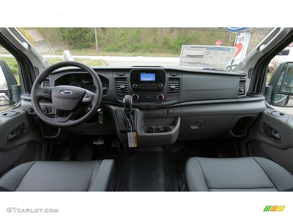 2020 Ford Transit Passenger Wagon XL 350 HR Extended Dark Palazzo Grey Dashboard Photo #138773268
