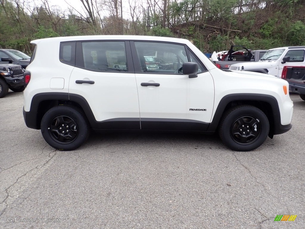 2020 Renegade Sport - Alpine White / Black photo #4