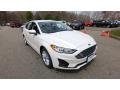Oxford White 2020 Ford Fusion Hybrid SE